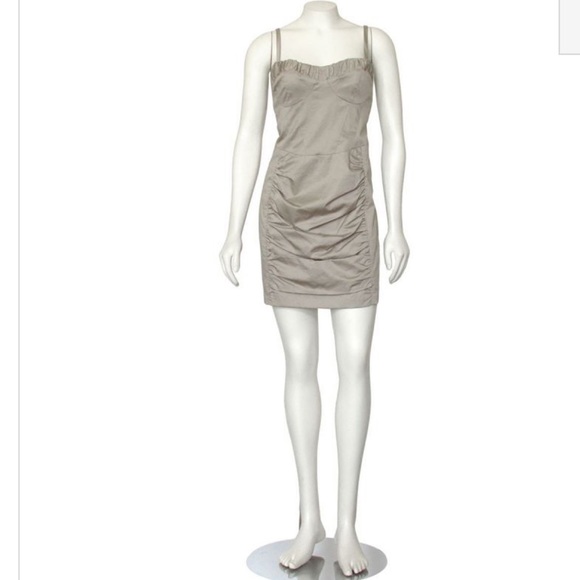 Nanette Lepore Dresses & Skirts - NWT Nanette Lepore Khaki Bustier Dress